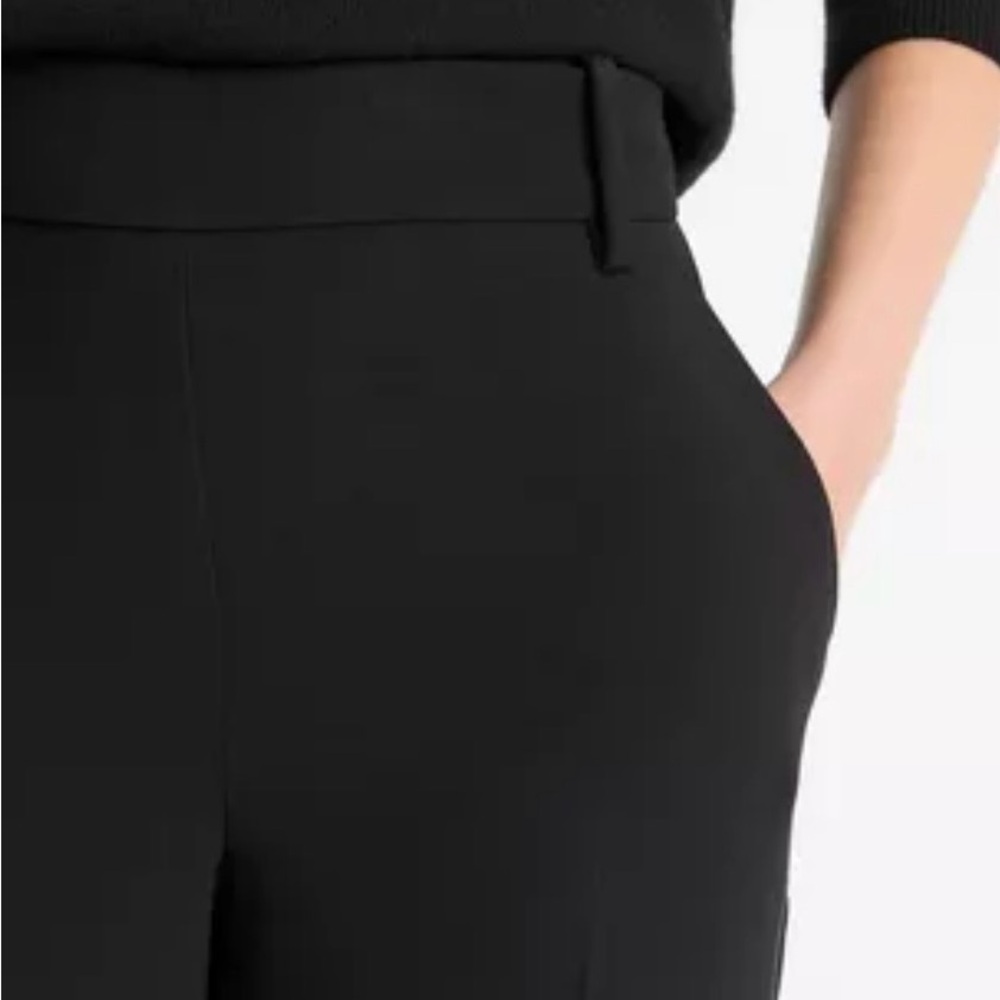 Vince Black Slim Tailored Women's Trousers